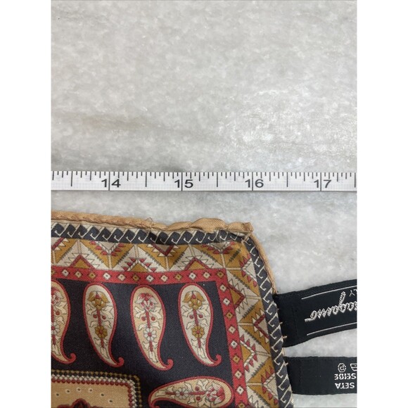 Salvatore Ferragamo Horses Vintage Silk Scarf - Picture 6 of 6